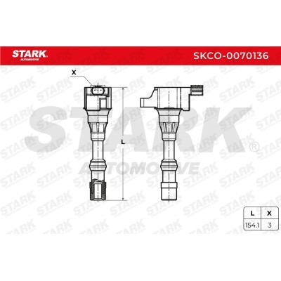 Ignition Coil Stark SKCO-0070136 SKCO-0070136 - photo 6