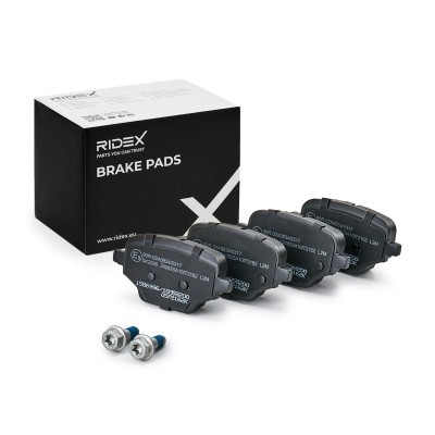 Brake Pads Set RIDEX 402B1960 402B1960 - photo 2
