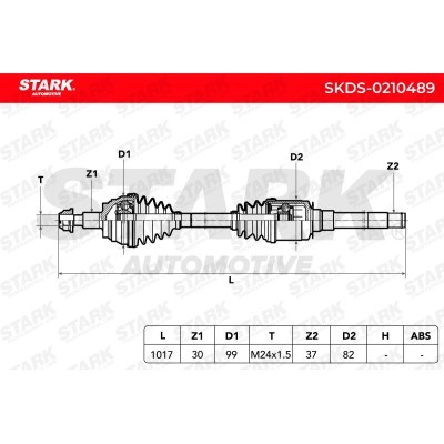 Drive Shaft Stark SKDS-0210489 SKDS-0210489 - photo 7