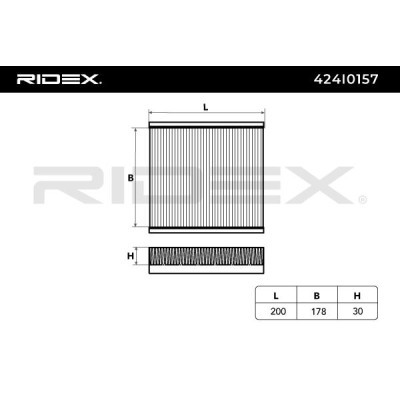 Cabin Air Filter RIDEX 424I0157 424I0157 - photo 5