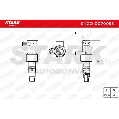 Ignition Coil Stark SKCO-0070055 SKCO-0070055 - photo 3