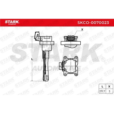 Ignition Coil Stark SKCO-0070023 SKCO-0070023 - photo 4