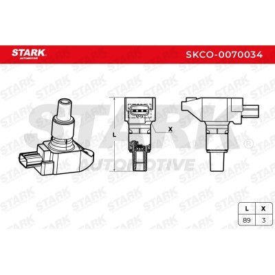 Ignition Coil Stark SKCO-0070034 SKCO-0070034 - photo 4