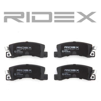Brake Pads Set RIDEX 402B0416 402B0416 - photo 3