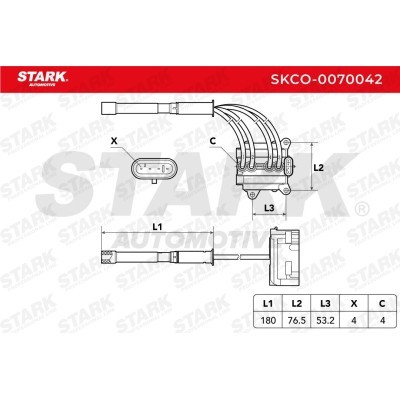 Ignition Coil Stark SKCO-0070042 SKCO-0070042 - photo 4