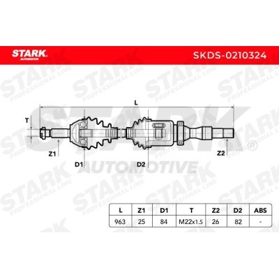 Drive Shaft Stark SKDS-0210324 SKDS-0210324 - photo 8