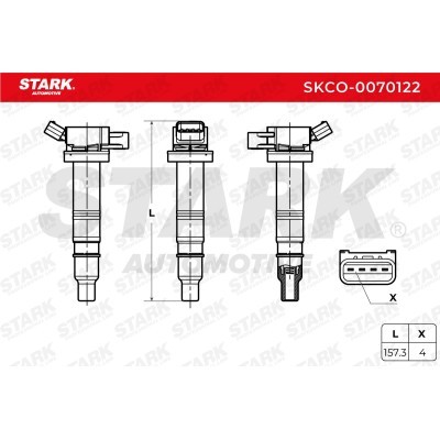 Ignition Coil Stark SKCO-0070122 SKCO-0070122 - photo 4