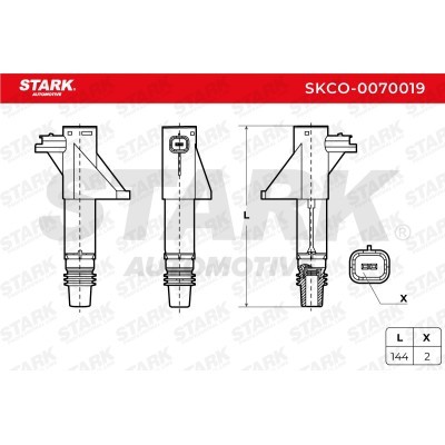 Ignition Coil Stark SKCO-0070019 SKCO-0070019 - photo 4