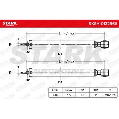 Shock Absorber Stark SKSA-0132966 SKSA-0132966 - photo 4