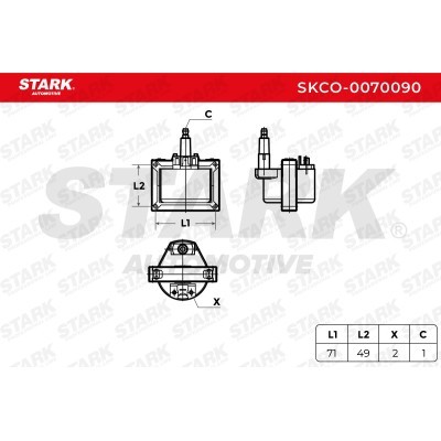 Ignition Coil Stark SKCO-0070090 SKCO-0070090 - photo 4