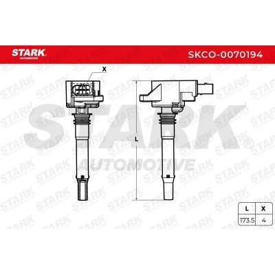 Ignition Coil Stark SKCO-0070194 SKCO-0070194 - photo 7