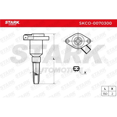 Ignition Coil Stark SKCO-0070300 SKCO-0070300 - photo 1