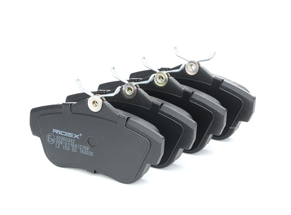 Brake Pads Set RIDEX 402B0342 402B0342 - photo 1