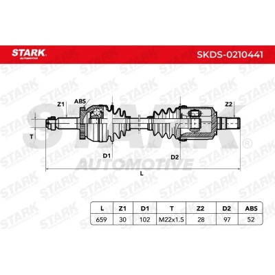 Drive Shaft Stark SKDS-0210441 SKDS-0210441 - photo 7
