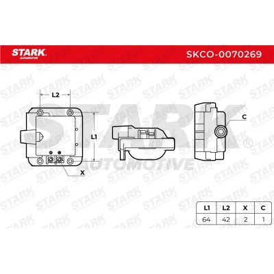 Ignition Coil Stark SKCO-0070269 SKCO-0070269 - photo 5