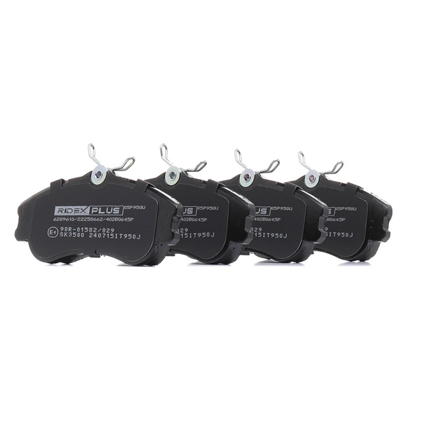 Brake Pads Set RIDEX 402B0645P 402B0645P - photo 1
