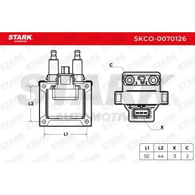 Ignition Coil Stark SKCO-0070126 SKCO-0070126 - photo 4