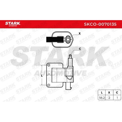 Ignition Coil Stark SKCO-0070135 SKCO-0070135 - photo 6