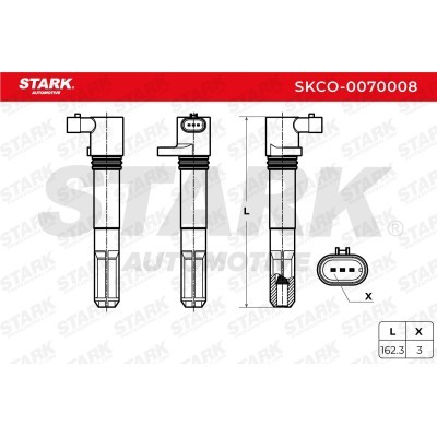 Ignition Coil Stark SKCO-0070008 SKCO-0070008 - photo 4