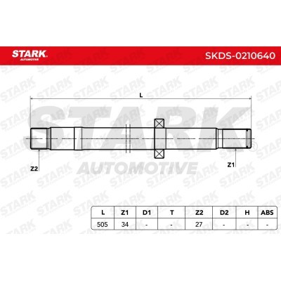 Drive Shaft Stark SKDS-0210640 SKDS-0210640 - photo 14