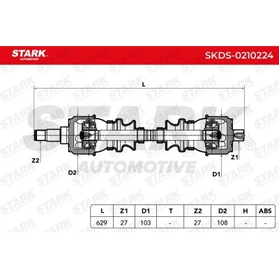 Drive Shaft Stark SKDS-0210224 SKDS-0210224 - photo 7