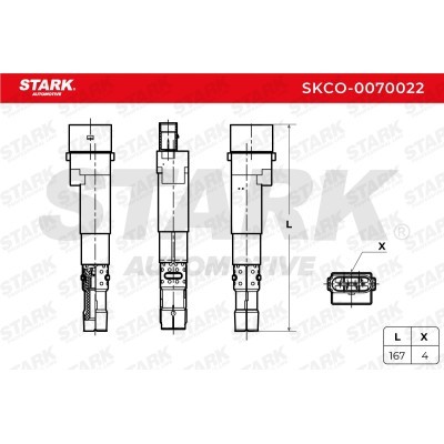 Ignition Coil Stark SKCO-0070022 SKCO-0070022 - photo 6