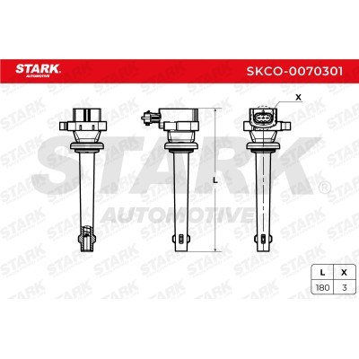 Ignition Coil Stark SKCO-0070301 SKCO-0070301 - photo 2