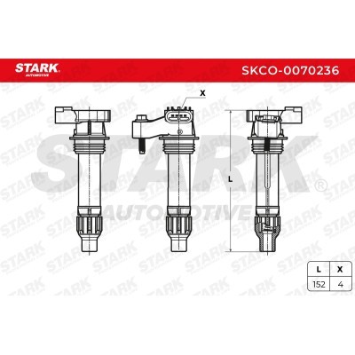 Ignition Coil Stark SKCO-0070236 SKCO-0070236 - photo 2