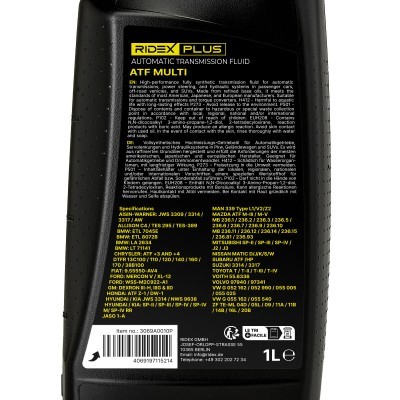 Transmission oil RIDEX 3069A0010P 3069A0010P - photo 3