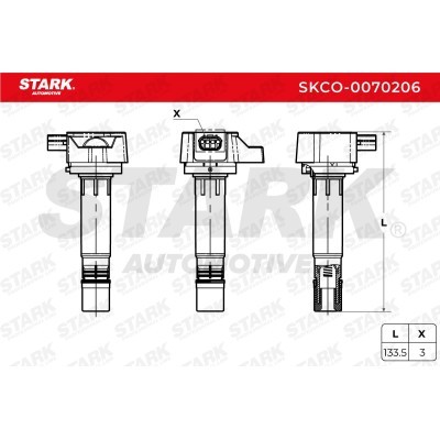 Ignition Coil Stark SKCO-0070206 SKCO-0070206 - photo 6