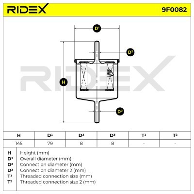 Fuel Filter RIDEX 9F0082 9F0082 - photo 5