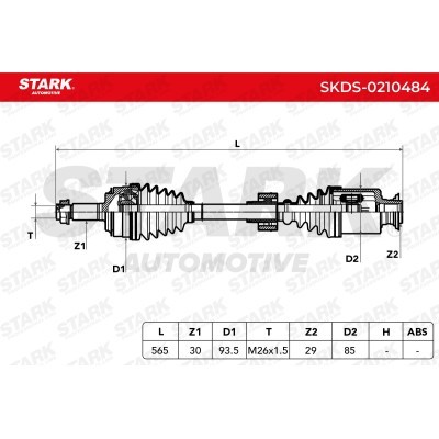 Drive Shaft Stark SKDS-0210484 SKDS-0210484 - photo 8