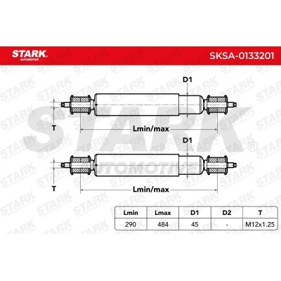 Shock Absorber Stark SKSA-0133201 SKSA-0133201 - photo 6