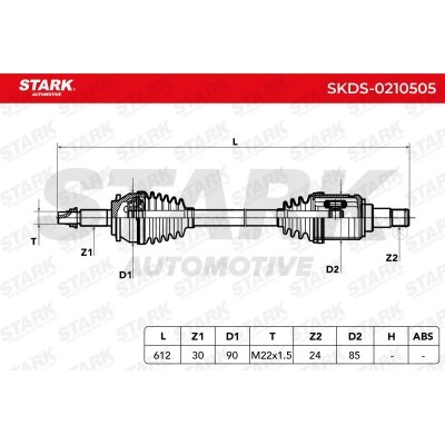 Drive Shaft Stark SKDS-0210505 SKDS-0210505 - photo 7