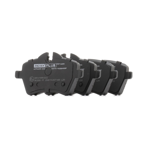 Brake Pads Set RIDEX 402B0488P 402B0488P - photo 1