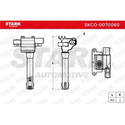 Ignition Coil Stark SKCO-0070060 SKCO-0070060 - photo 3