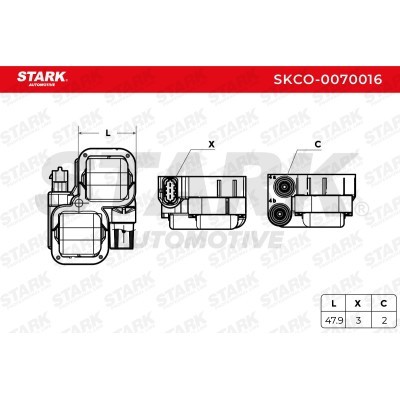 Ignition Coil Stark SKCO-0070016 SKCO-0070016 - photo 4