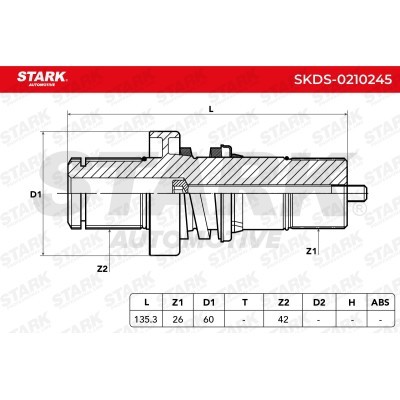Drive Shaft Stark SKDS-0210245 SKDS-0210245 - photo 8