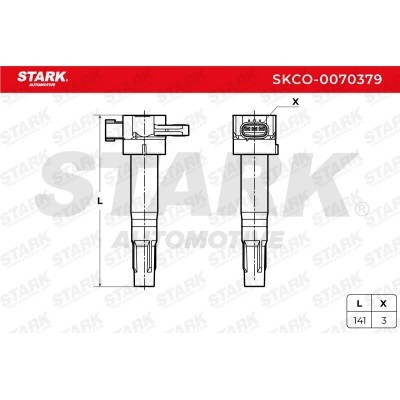 Ignition Coil Stark SKCO-0070379 SKCO-0070379 - photo 5