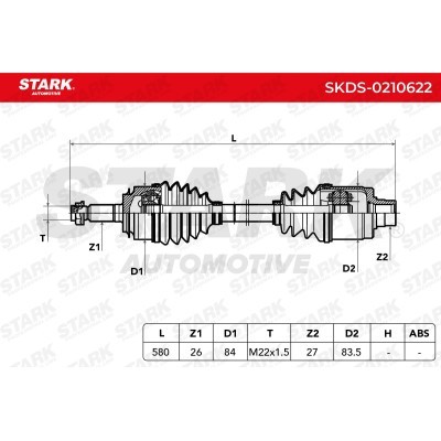 Drive Shaft Stark SKDS-0210622 SKDS-0210622 - photo 8