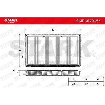 Cabin Air Filter Stark SKIF-0170052 SKIF-0170052 - photo 2