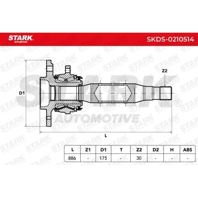 Drive Shaft Stark SKDS-0210514 SKDS-0210514 - photo 3