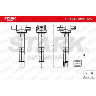 Ignition Coil Stark SKCO-0070025 SKCO-0070025 - photo 6