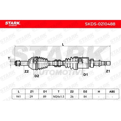 Drive Shaft Stark SKDS-0210488 SKDS-0210488 - photo 7