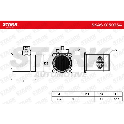 Air Mass Sensor Stark SKAS-0150364 SKAS-0150364 - photo 6