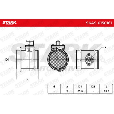 Air Mass Sensor Stark SKAS-0150161 SKAS-0150161 - photo 6