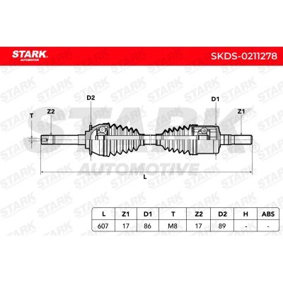 Drive Shaft Stark SKDS-0211278 SKDS-0211278 - photo 7