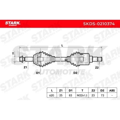 Drive Shaft Stark SKDS-0210374 SKDS-0210374 - photo 5