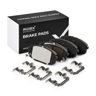 Brake Pads Set RIDEX 402B2016 402B2016 - photo 2