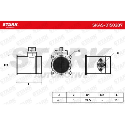 Air Mass Sensor Stark SKAS-0150287 SKAS-0150287 - photo 4